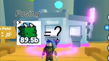 Fusing Three Nature Axolotl/Pet Simulator X/Roblox