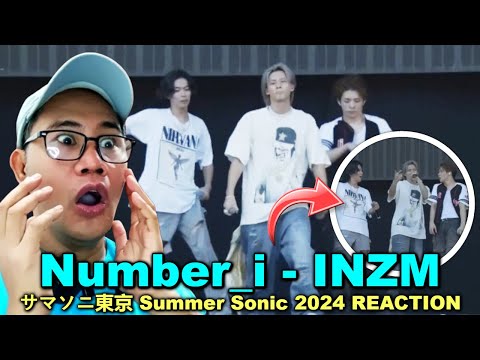 Number_i - INMZ - サマソニ東京 Summer Sonic 2024 REACTION - YouTube