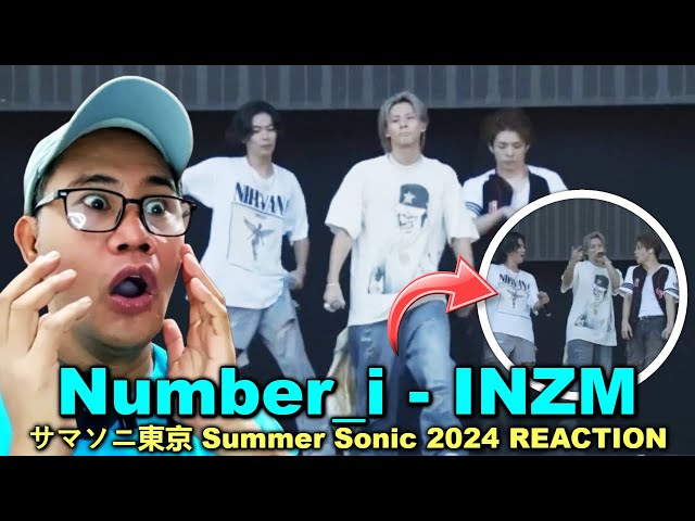Number_i - INMZ - サマソニ東京 Summer Sonic 2024 REACTION - YouTube