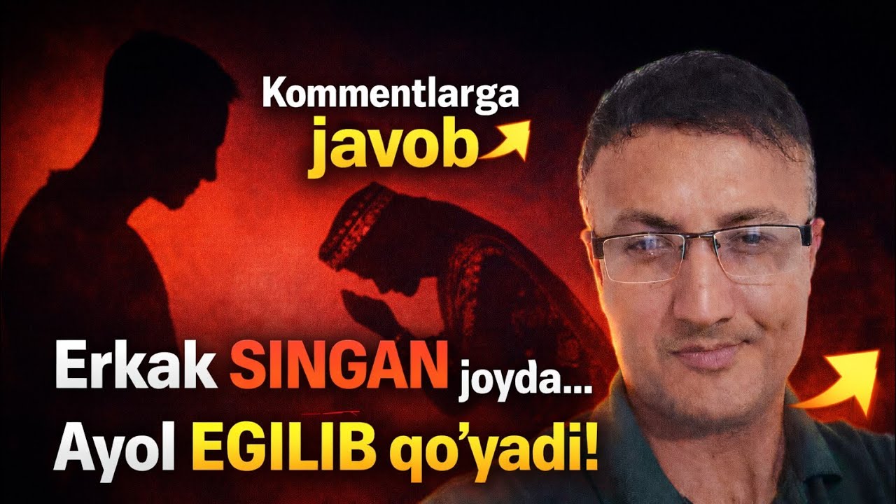 Komentlarga javob: Erkakni Aroq Sindiradimi? Tarixdagi Oxirgi Imperiya SSSR! Ayol Erkakdan kuchlimi?