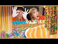 SUB) ASMR MUKBANG 쫄깃새콤백만각! 눈알젤리, 젤리국수, 수수깡젤리, 로프젤리! 맛있는 젤리 베스트조합! EYEBALL, NOODLE, EARTH JELLY