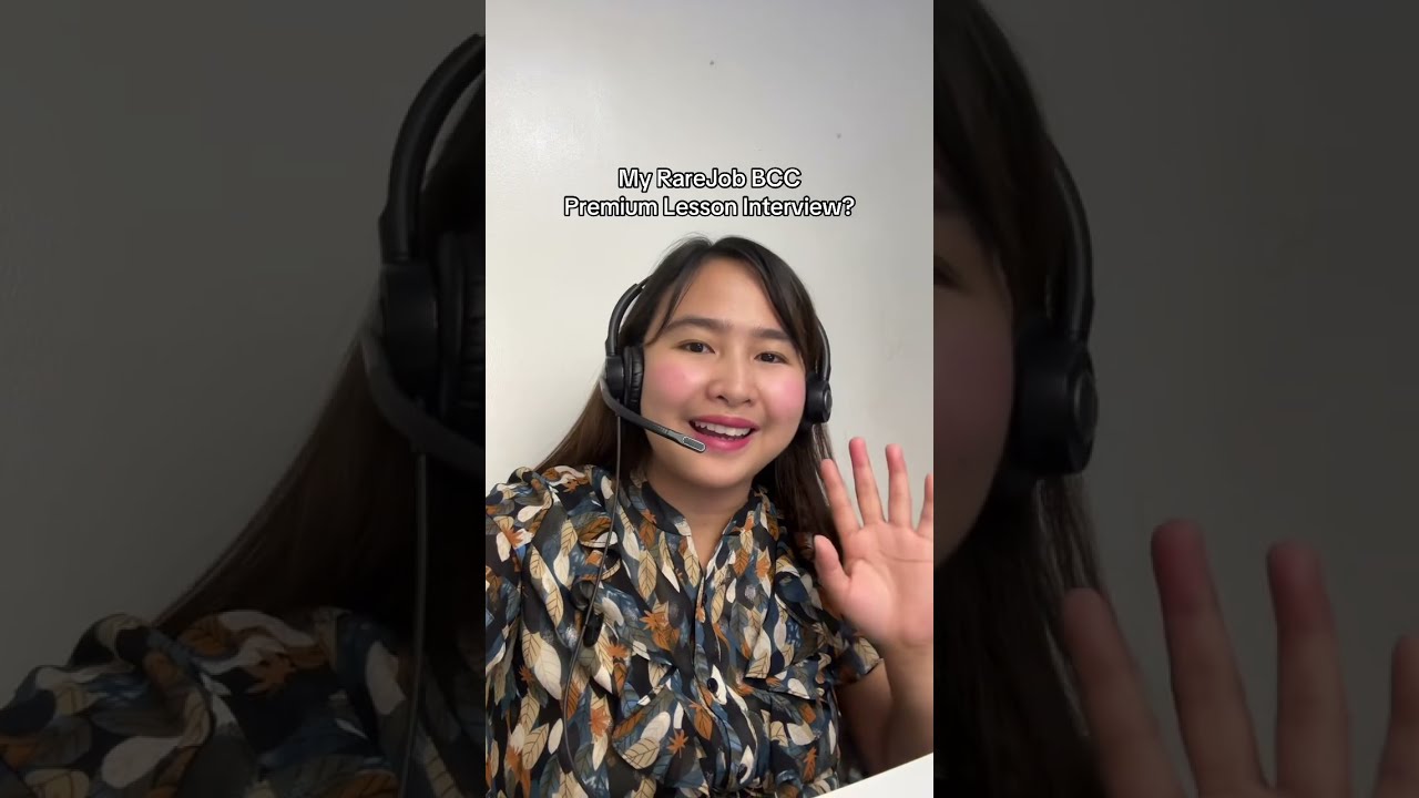 Моё интервью для премиум-урока RareJob BCC | JamSon