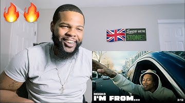 Digga D - I’m From… (Official Video) | AMERICAN REACTION🔥🇺🇸