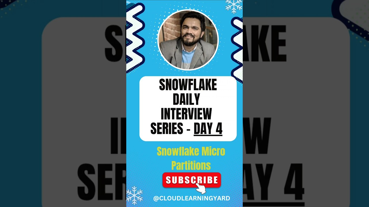 День 4 — Как Snowflake хранит данные | Объяснение микроразделов 