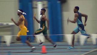 2018-02-18 GMU at URI A10, Men's 4x400m
