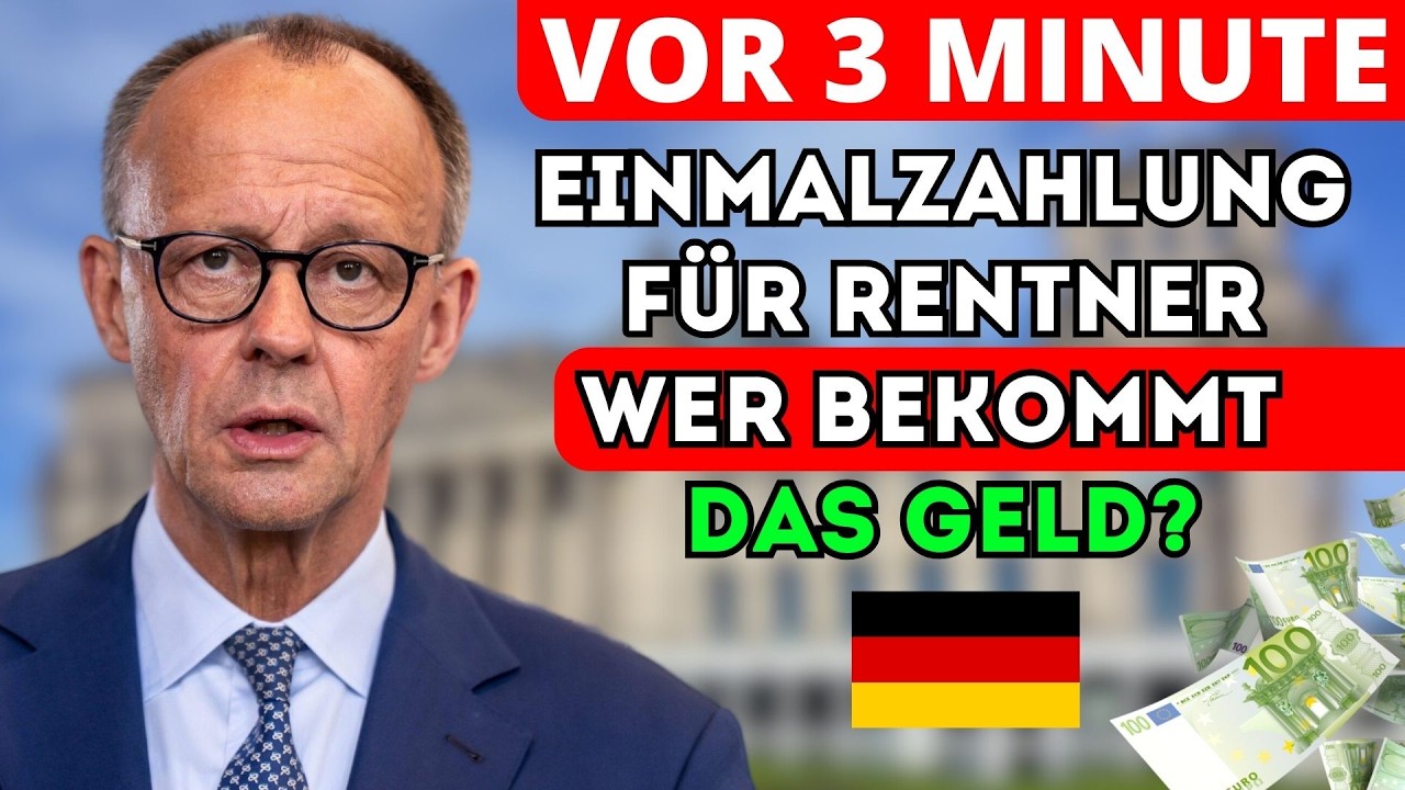 🚨 EILMELDUNG: Einmalzahlung ab März 2026 – Bis zu 500 € für Millionen Rentner! Verpasse es nicht!