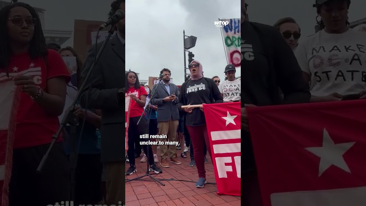  Free DC Protests Against Trump S Federal Takeover Of Police