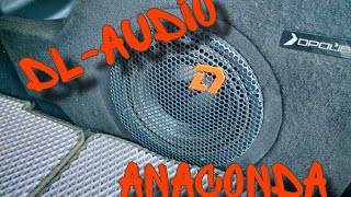 Drive2 и SQ сабвуфер DL-Audio Anaconda 10 в гранте лифтбек
