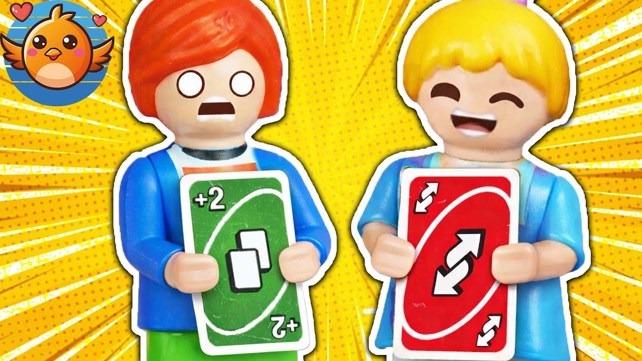Es wird WILD bei UNO Wild Jackpot🔄🎰 XXL Real Life Spiel für Familie Vogel | Playmobil Film Deutsch