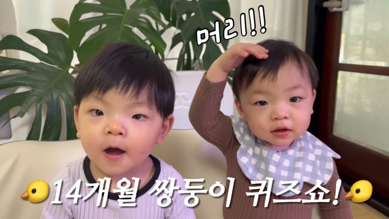 Когда я спросила своих 14-месячных близнецов: «Где ваши головы?»