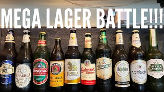 Top 10 Supermarket Bottled Lager Shootout | What Is The Best Supermarket Lager?