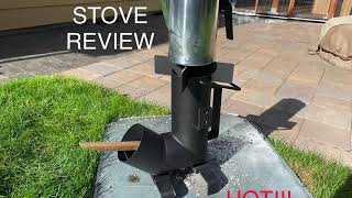 The Rocket Stove - compact wood camp stove review