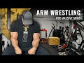 Arm wrestling for massive arms