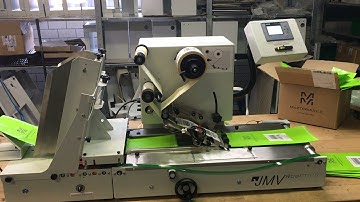 How to apply barcode labels on pouches with LAB510