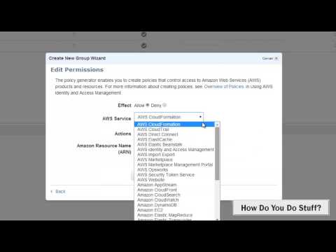 How to create an IAM group and users for Amazon Web Services - AWS Developers