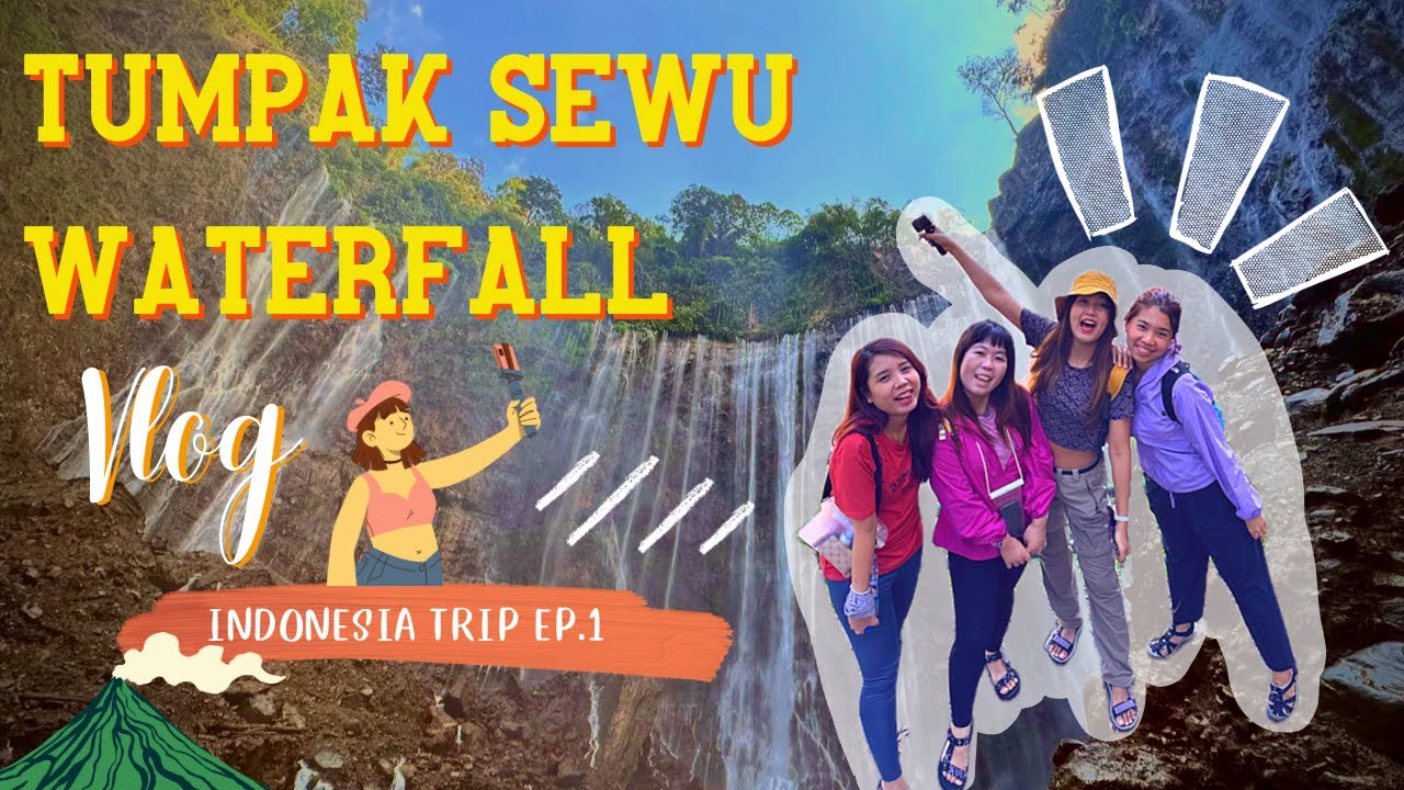 ปีนน้ำตกลูกไปดูน้ำตกแม่ ที่น้ำตกทุมปักเซวู อินโดนีเซีย กลางเดือนสิงหาคม 2023 Tumpak Sewu Waterfall