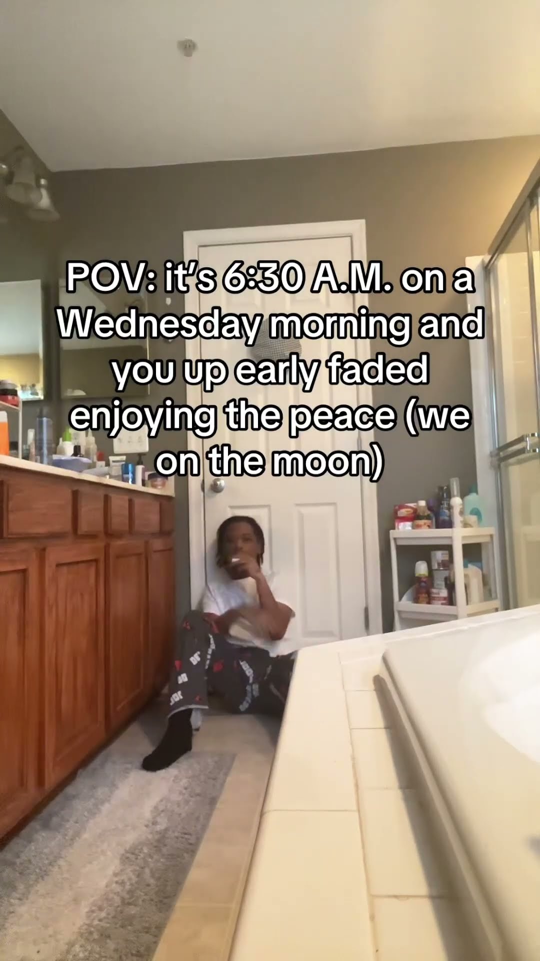 When you waking up to some prvnci early in the morning