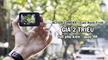 Akaso V50 X: Action Camera hành trình - 2 triệu, quay 4K full phụ kiện
