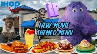 IHOP IF NEW MOVIE THEMED MENU REVIEW (Limited Time)