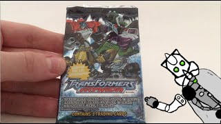 Transformers Armada (2003) Trading Card Unboxing.