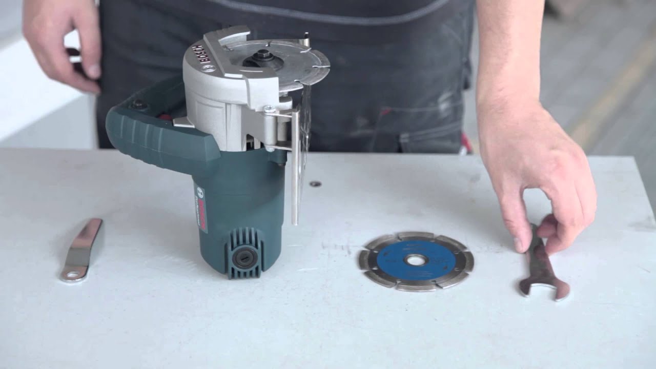 Bosch Circular Saw GDM 13-34 Marble Cutting Machine Hand Saw