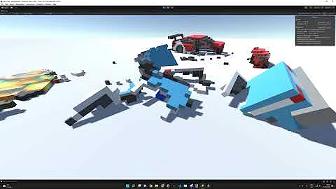 Unity Physics Based Voxel Destruction