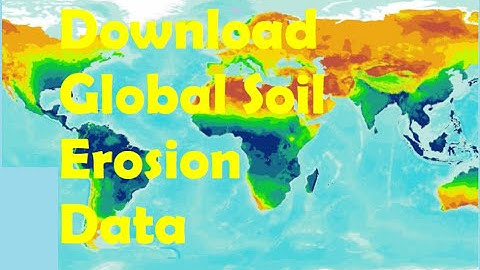 Download Global Soil Erosion Data