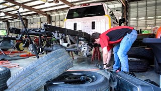 2020 SIERRA:  SINGLE CAB SHORT BED BUILD!!  ( PART 3: LOWERING KIT ) 2020 Sierra Single Cab Short Bed Build Reveal