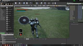 UE4 RPG WIP (Dynamic Combat System) - Test Map w/ Procedural Foliage
