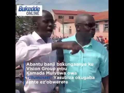 Rober Kabushenga apologises to angry bodaboda riders.