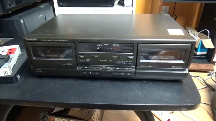 Technics RS-TR170 Dual Cassette Deck with Motorized Door