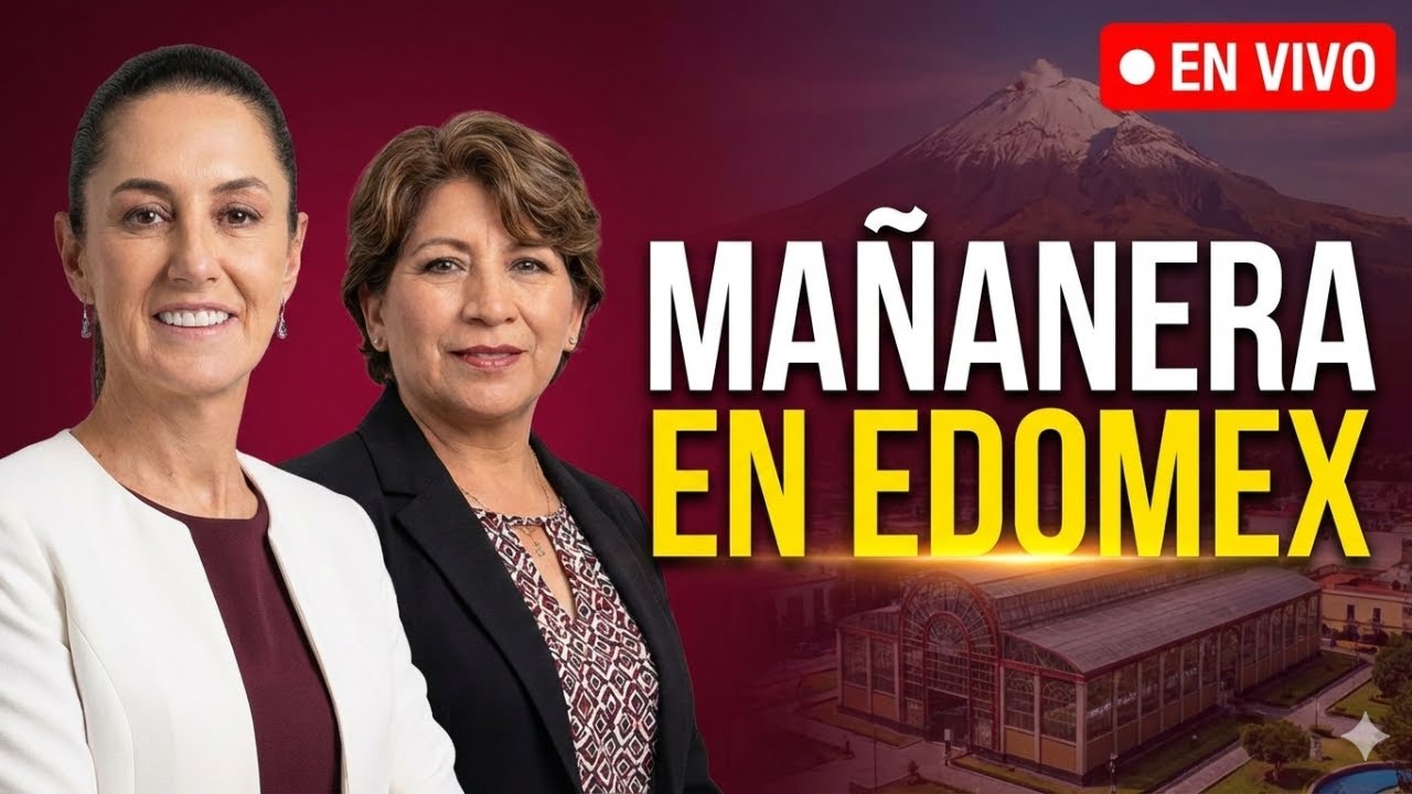 Mañanera EN VIVO | Sheinbaum desde el Estado de México