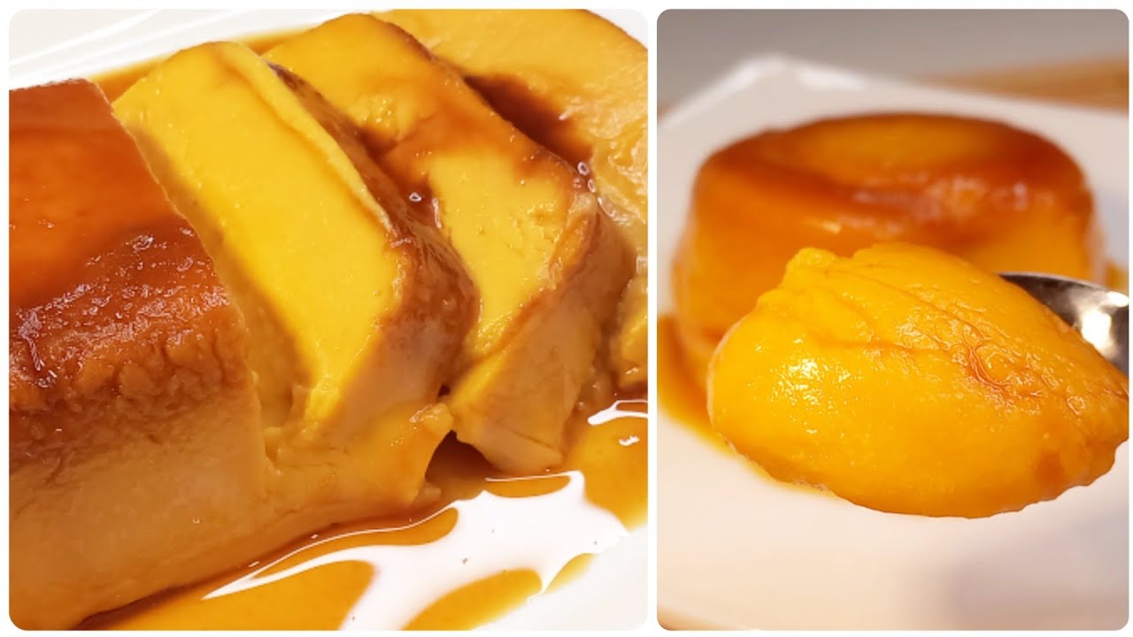 حطوا البطاطا في الخلاط وهتنبهروا بالنتيجة! تحلية سهلة واقتصادية بالبطاطا الحلوة/كريم كراميل بالبطاطا