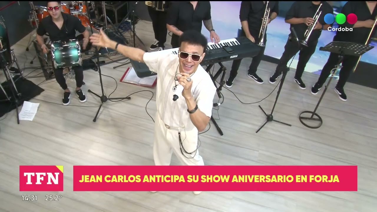 Jean Carlos festeja 29 años con merengue sobre la música popular de Córdoba