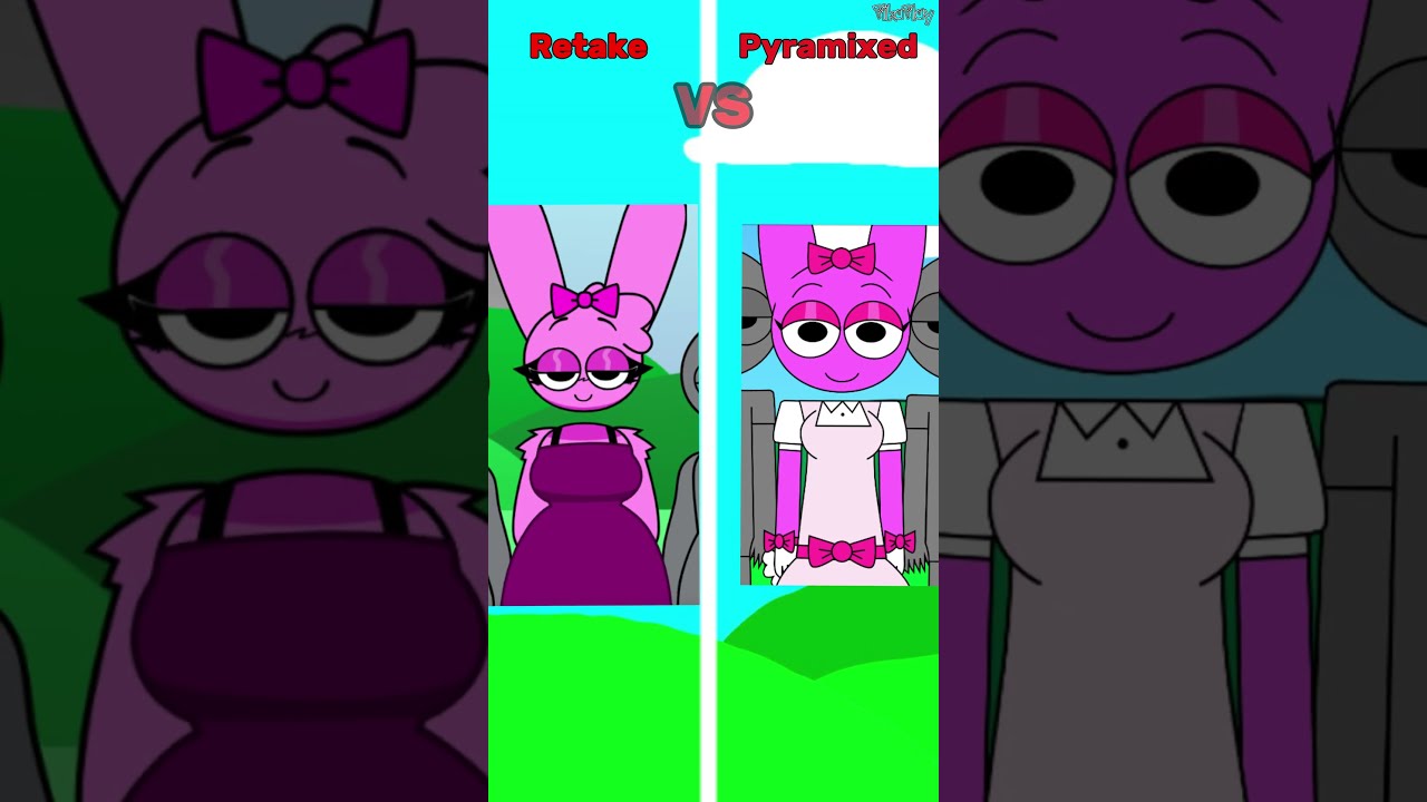 Sprunki Retake Human VS Pyramixed Incredibox