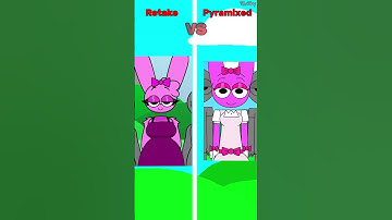 Sprunki Retake Human VS Sprunki Pyramixed Human #sprunki  #incredibox