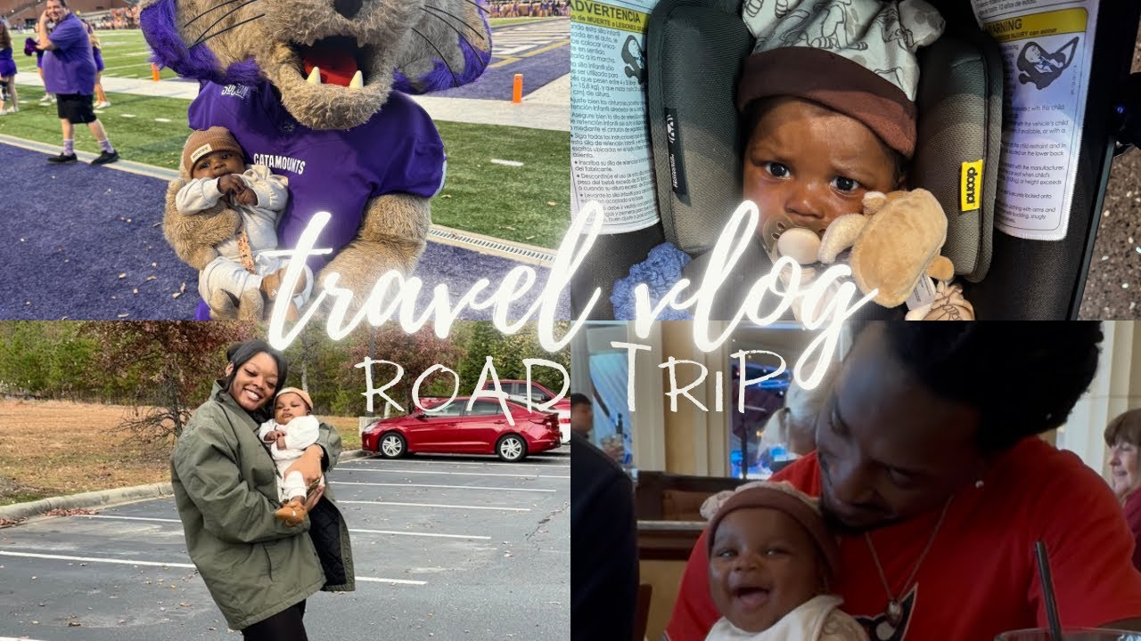 Travel Vlog: Baby’s first road trip - YouTube