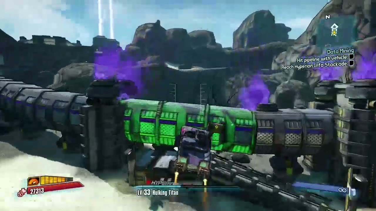Borderlands 2- Bandit Technical CRASH