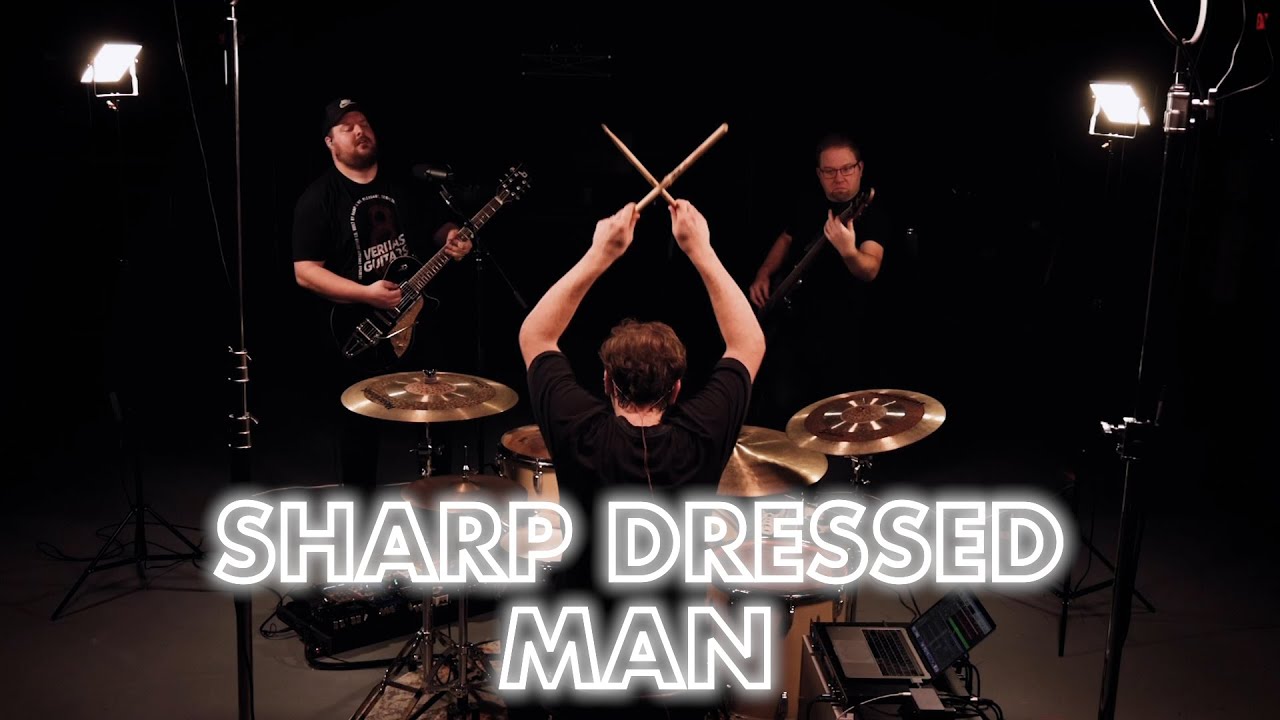 SHARP DRESSED MAN - ZZ Top -  Guitar, Bass, Drum, and Vocal Cover