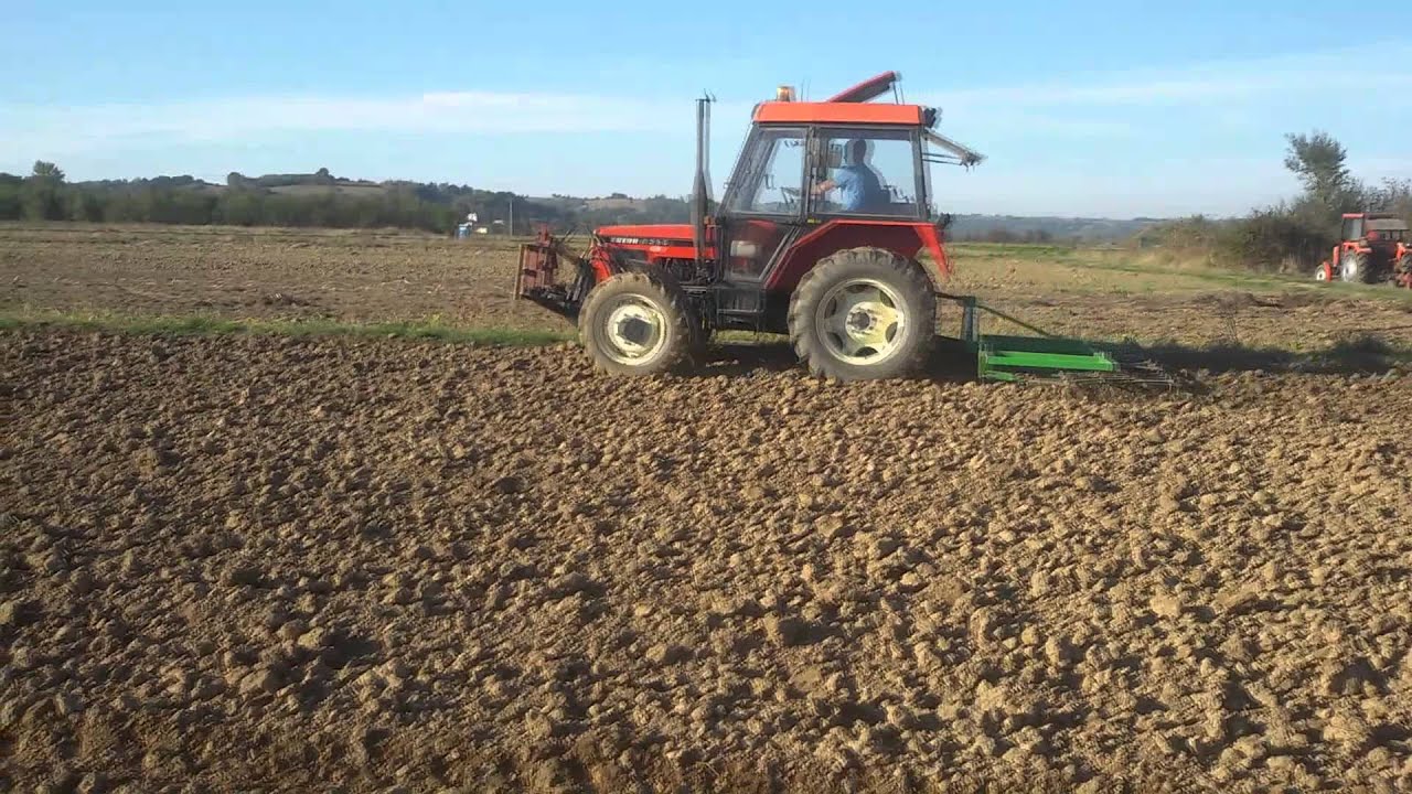 Orka uprawa i siew pszenicy 2015