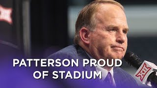 TCU Coach Gary Patterson talks about new changes to stadium and QB situation