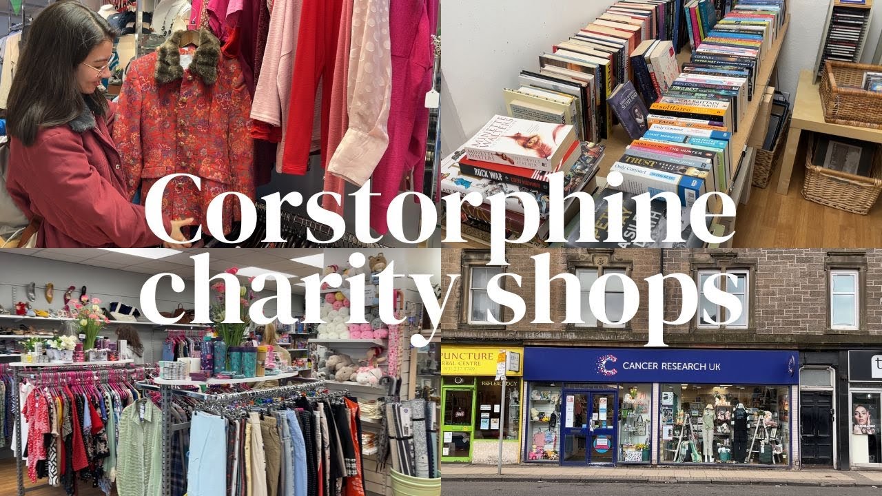 Tour of Corstorphine's Charity Shop | Thrift Shopping in Edinburgh
