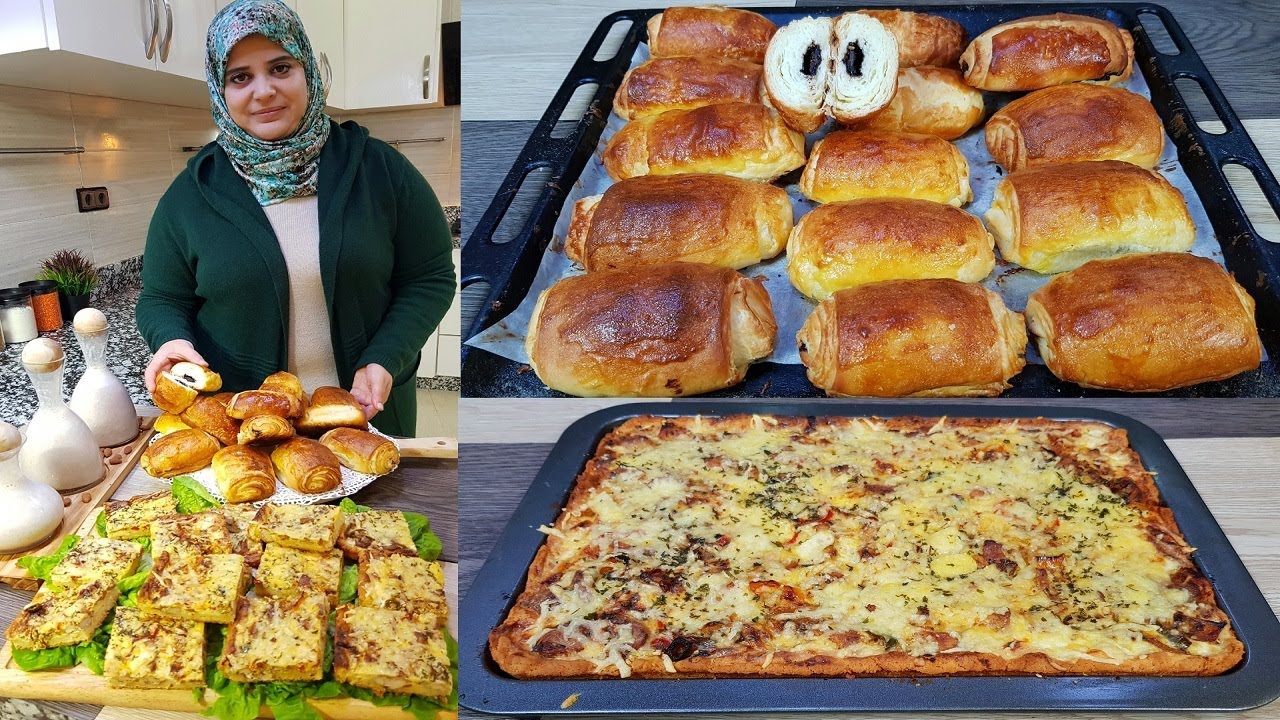 طورطة مالحة سااهلة مع بتي بان مورق بأقل نسبة دهون و عصير اللوز الراقي