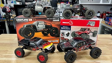 1/18 RTR Battle! Apex vs Juice Up vs HPI vs Furitek! Round 1! 