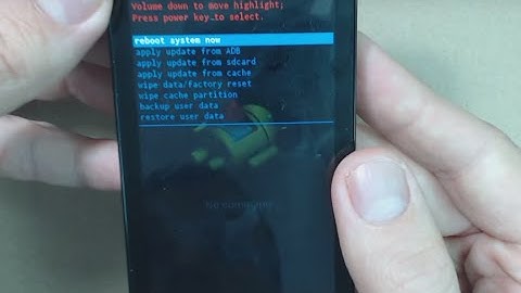 Alcatel One Touch Evolve 2 4037N hard reset