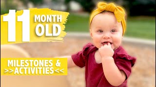 HOW TO PLAY WITH YOUR 11 MONTH OLD | DEVELOPMENTAL MILESTONES & ACTIVITIES | WHAT YOU NEED TO KNOW