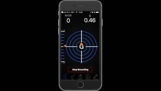 G-Force-Meter App review for iPhone. $8 application that mesure G forces screenshot 1