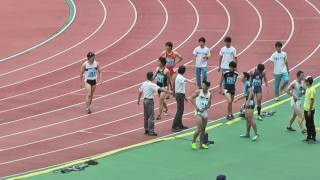 H29 関カレ 男子2部100m 予選2組