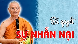 Vô Tâm và Sự Thành Đạt: Bí Quyết Của Sự Nhẫn Nại và Tĩnh Lặng (Rất Hay) | HT Viên Minh Thuyết Pháp