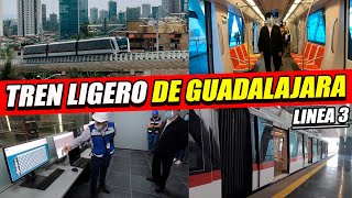 Avance de la Línea 3 del tren ligero de Guadalajara, ya casi lista